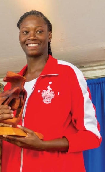 Sportswoman of the Year: Shimona Nelson, a netballer from Mona.
