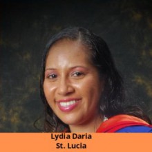 UWIAA St. Lucia President Lydia Daria