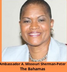 UWIAA Bahamas President Missouri Sherman-Peter